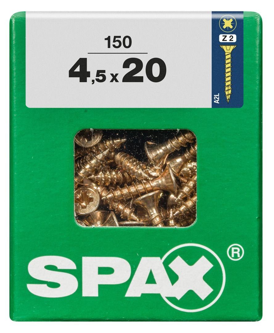 SPAX Holzbauschraube Spax Universalschrauben 4.5 x 20 mm PZ 2 - 150