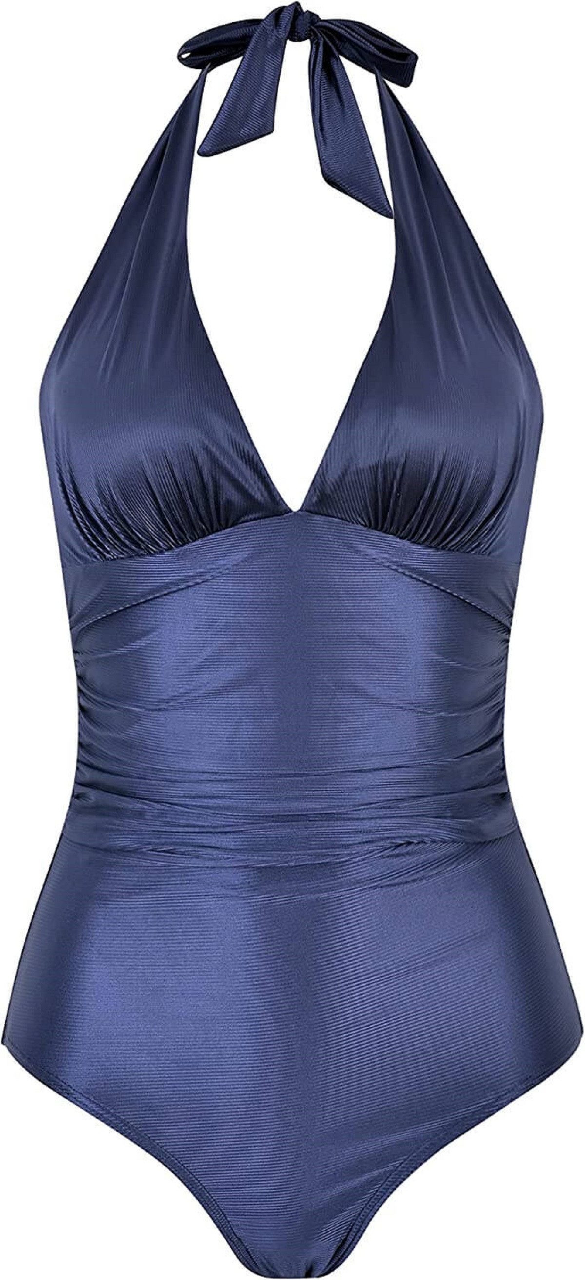 COFI 1453 Badeanzug Vintage-Retro Neckholder-Badeanzug für günstig online kaufen