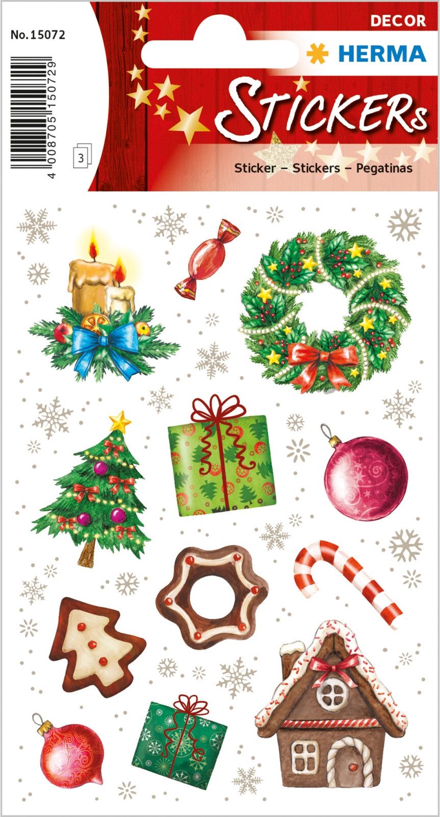 HERMA Etiketten Sticker-Set Weihnachtssticker – Bild 3 von 5
