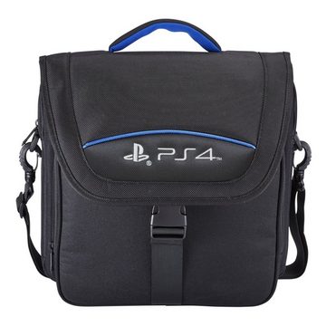 BigBen Konsolen-Tasche Official Licensed Transport-Tasche Schutz-Hülle Case, Aufbewahrung für Sony PS4 + Controller + Spiele + Zubehör
