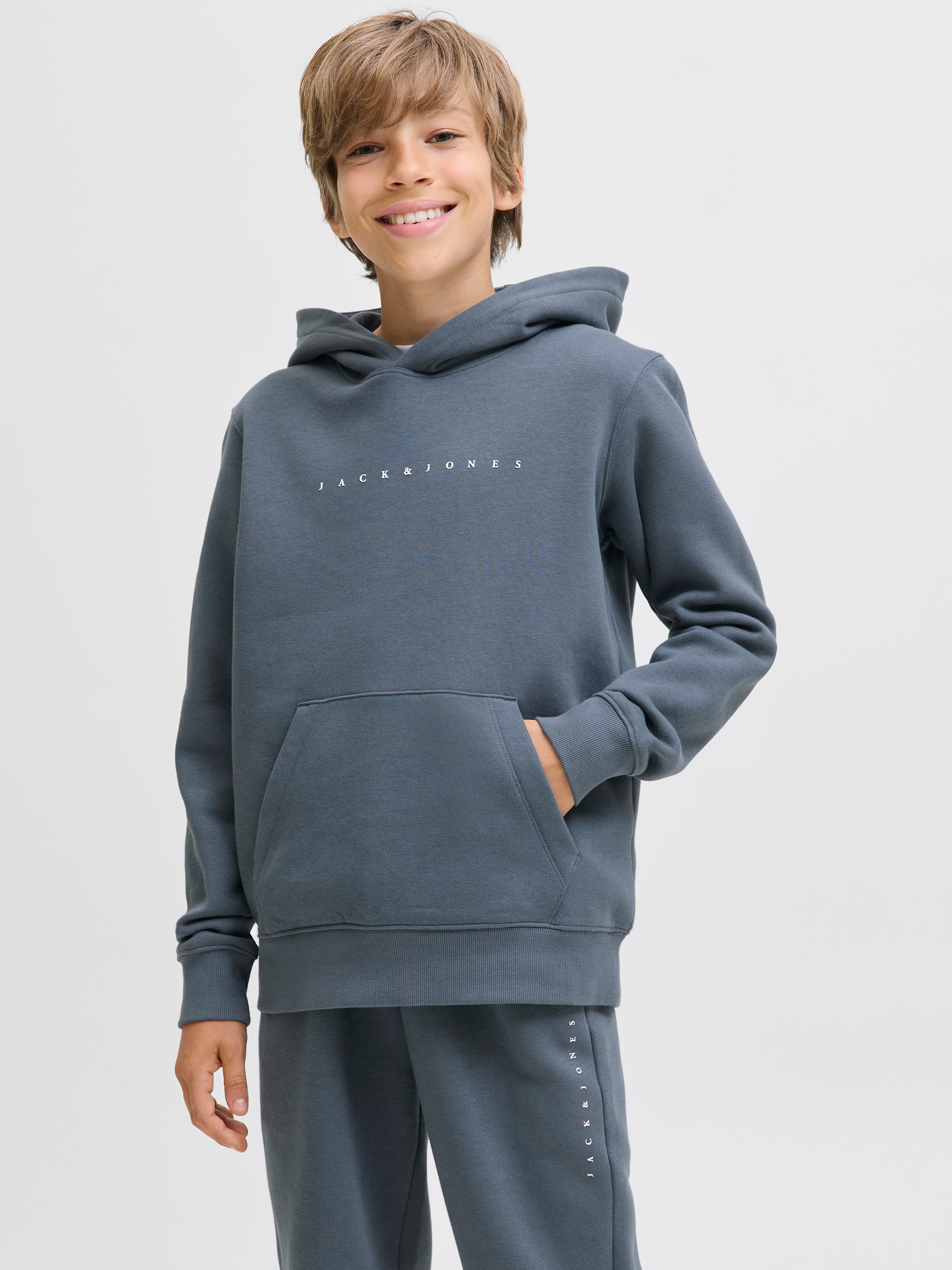 Jack & Jones Junior Kapuzensweatshirt JJESTAR JJ SWEAT HOOD NOOS JNR Baumwollmischung, relaxed fit