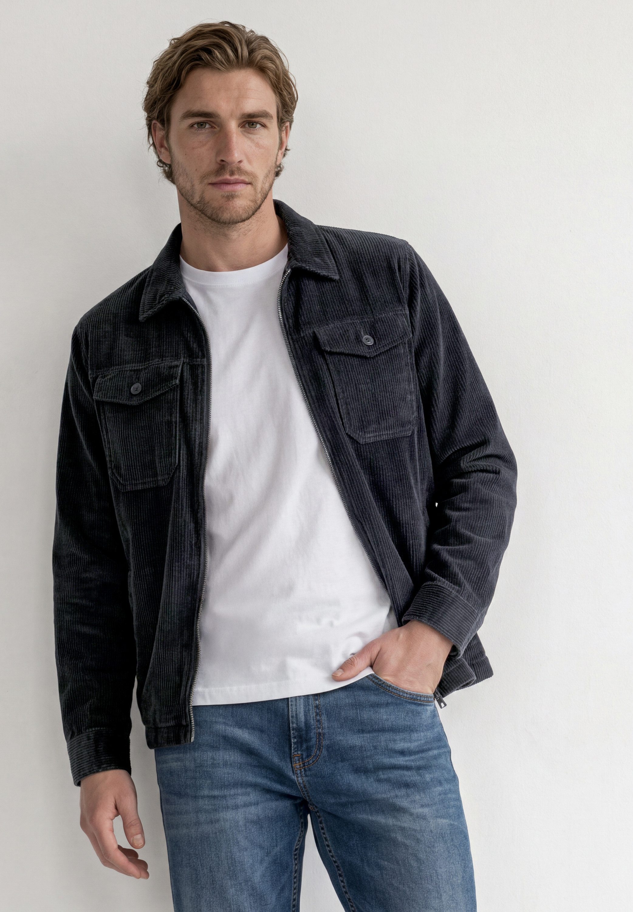 STREET ONE MEN Sakko in Cord-Optik