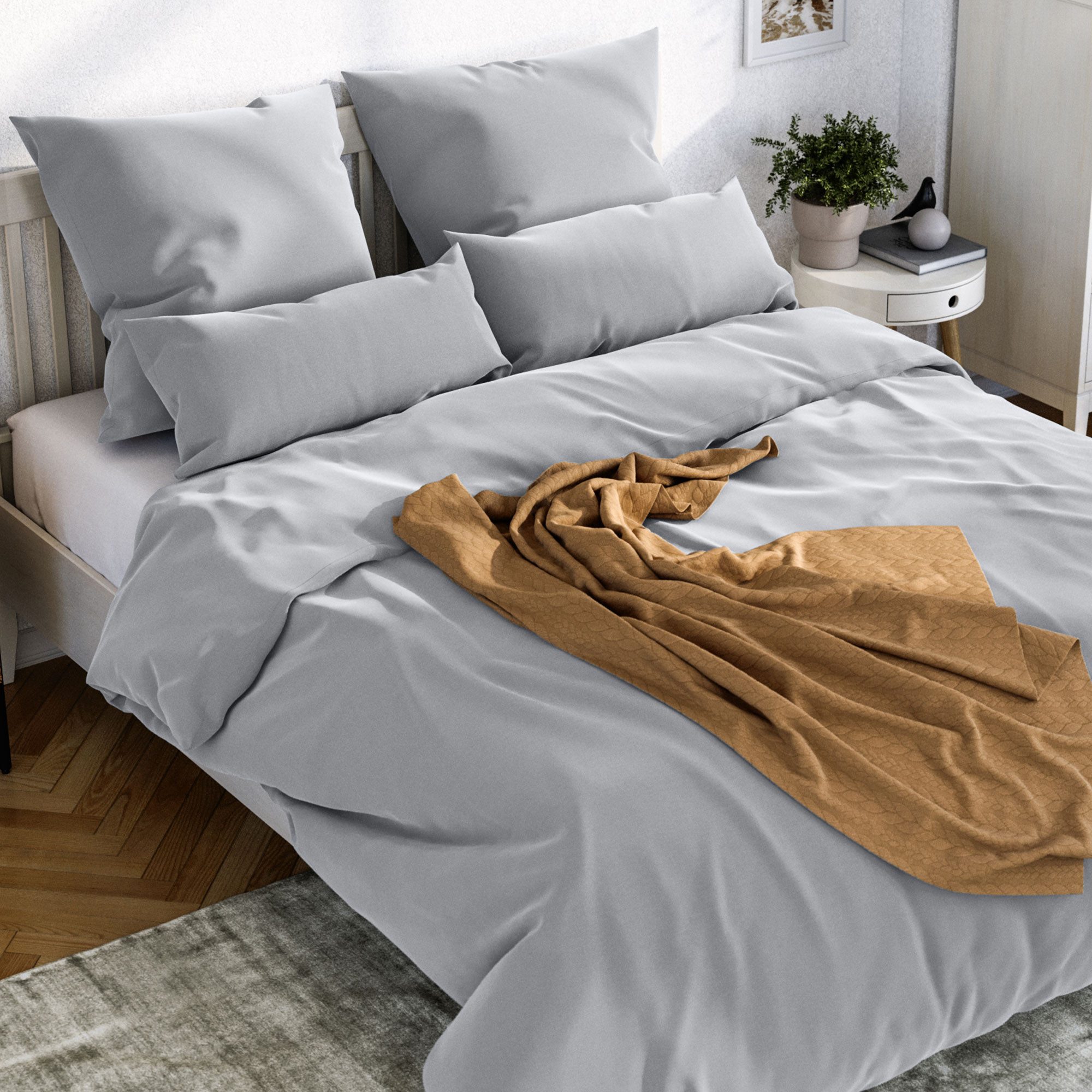 Wolkenfeld Bettwäsche Mako-Satin Baumwollsatin Sommerbettwäsche, Mako-Satin günstig online kaufen