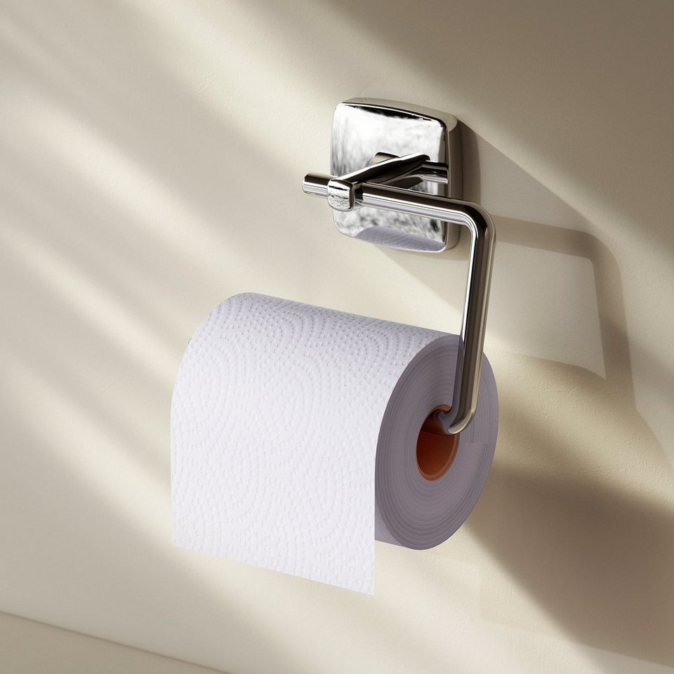 AM.PM Toilettenpapierhalter Gem ohne Deckel/mit Deckel, rost- und  korrosionsbeständig für langlebige Haltbarkeit