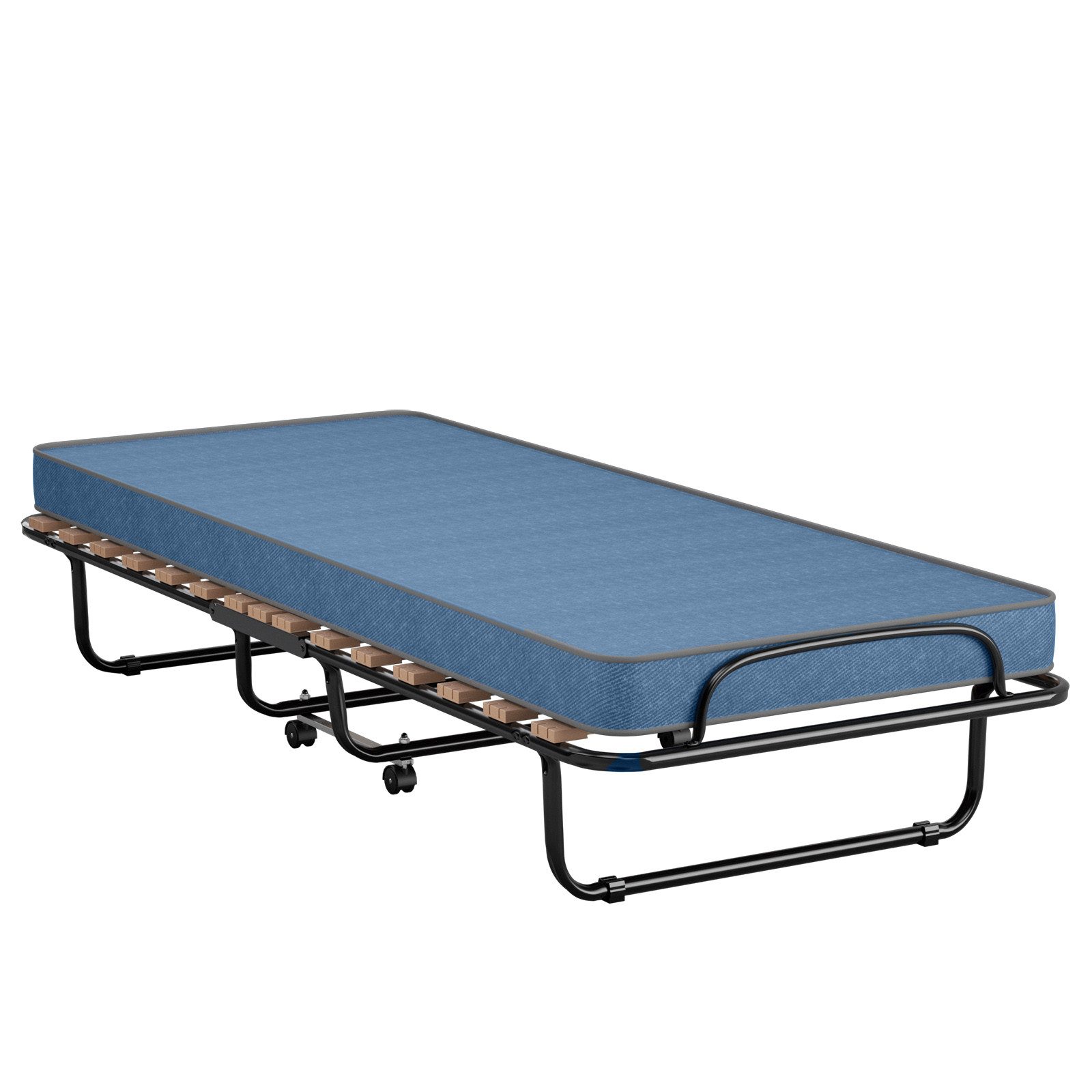 COSTWAY Gästebett klappbar 80x190cm auf Rädern, günstig online kaufen