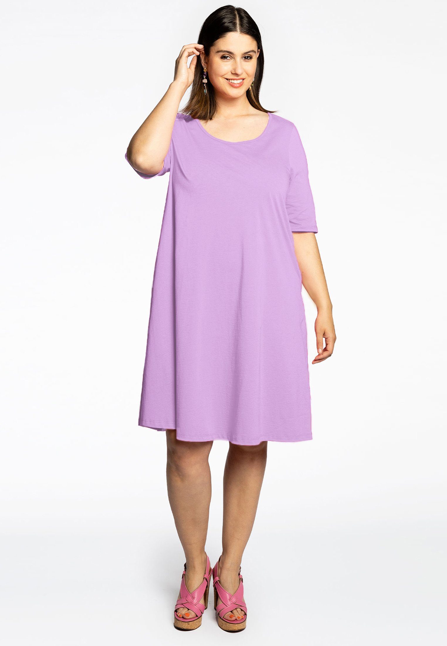 YOEK A-Linien-Kleid Damen Kleid Große Größen günstig online kaufen