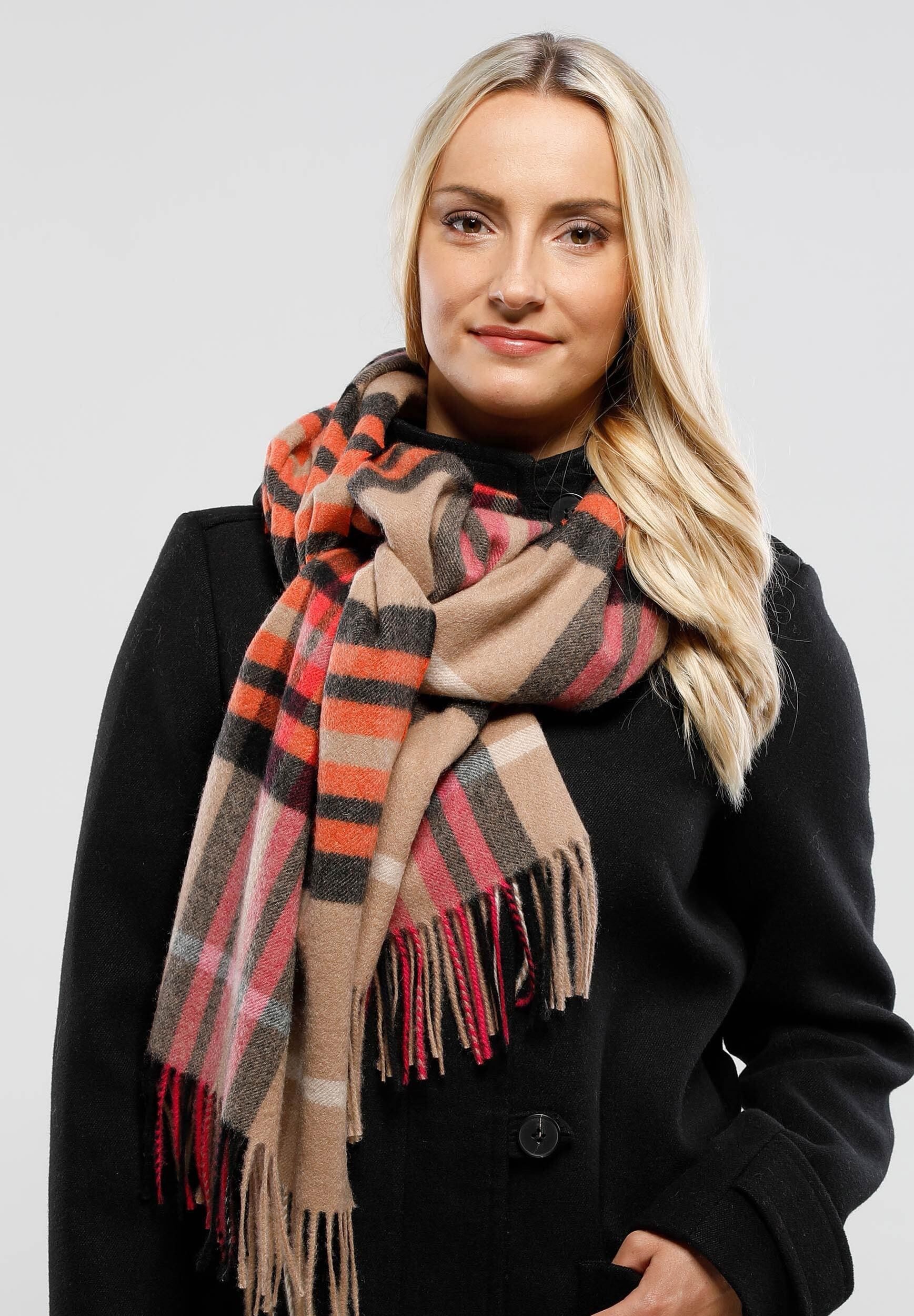 Fraas Modeschal Kaschmir Schal, (mit Fransen) günstig online kaufen