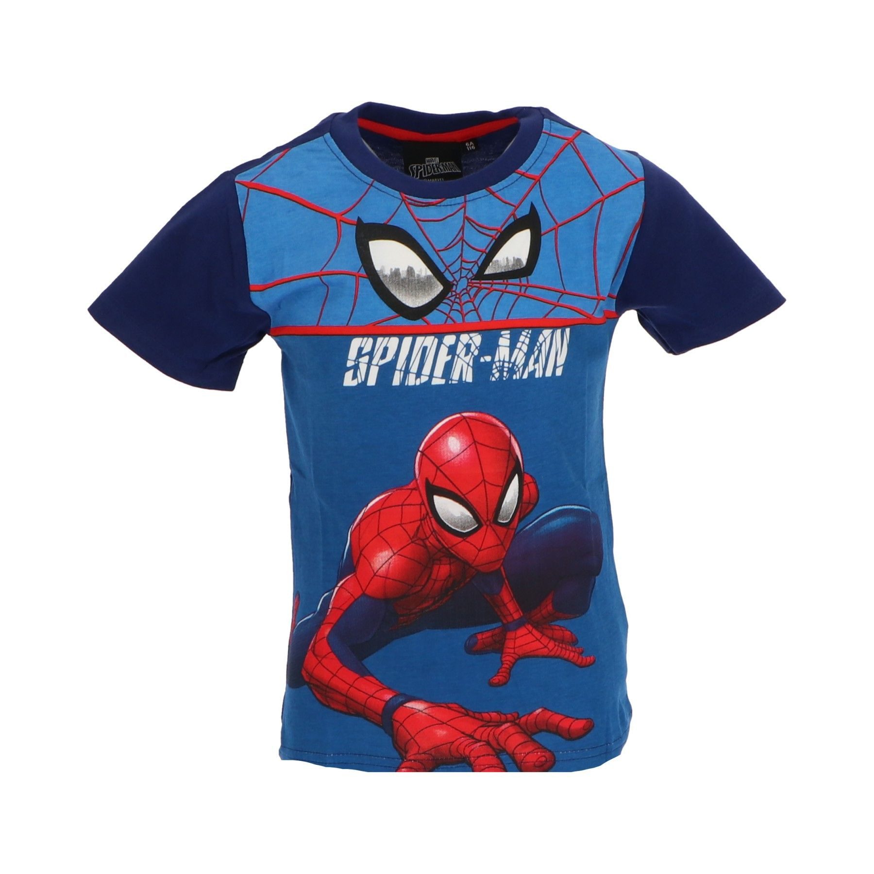 Spiderman T-Shirt Spiderman Klassisches Kurzarm T Shirt aus weichem Stoff