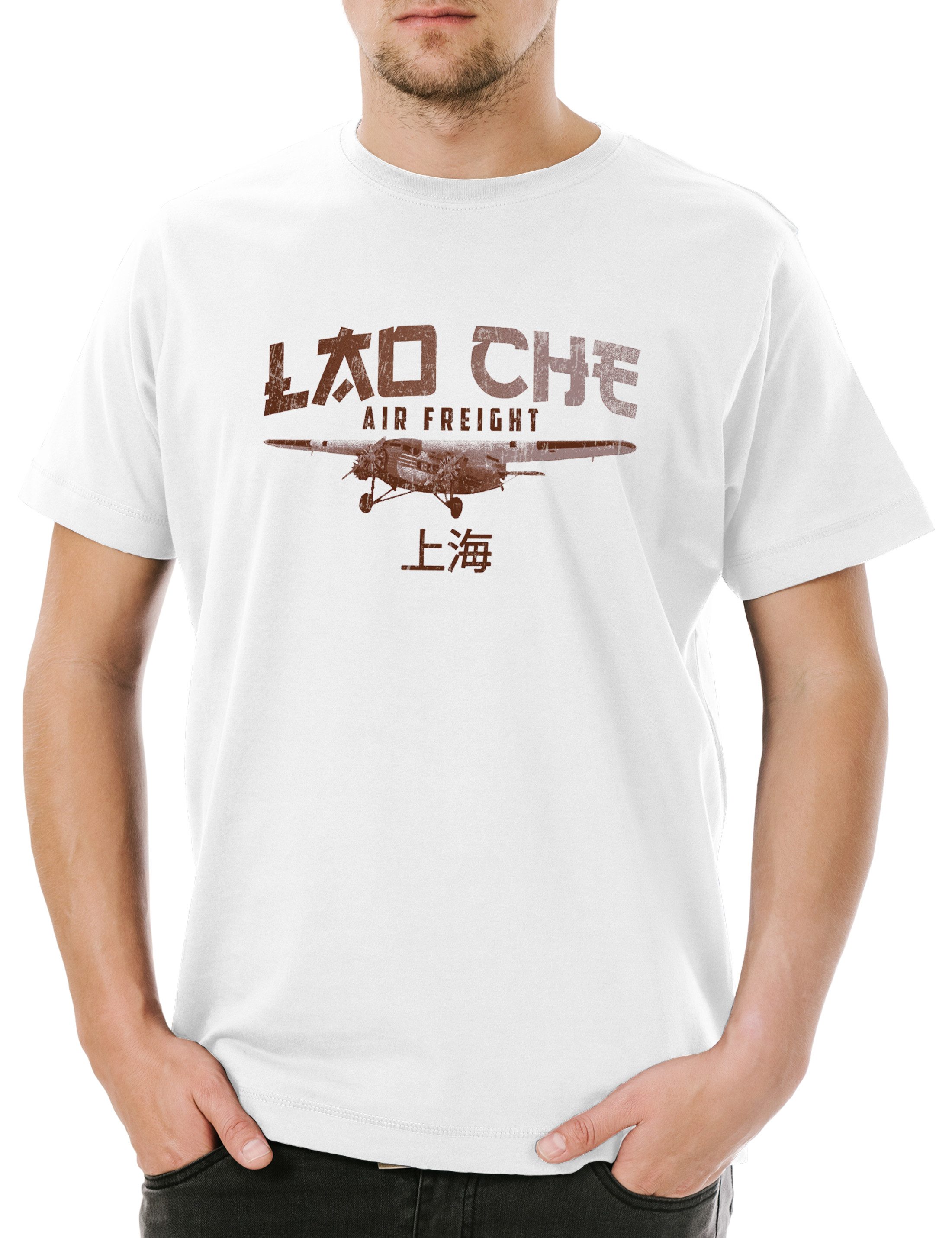 Print-Shirt Lao Che Air Freight Herren T-Shirt Indiana Fun Jones Last Indy Crusade