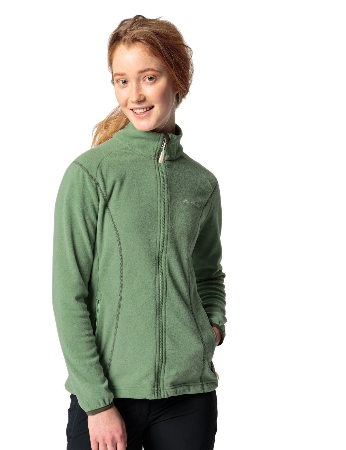 VAUDE Fleece willow kompensiert Rosemoor Jacket II Women's Klimaneutral (1-St) green Outdoorjacke