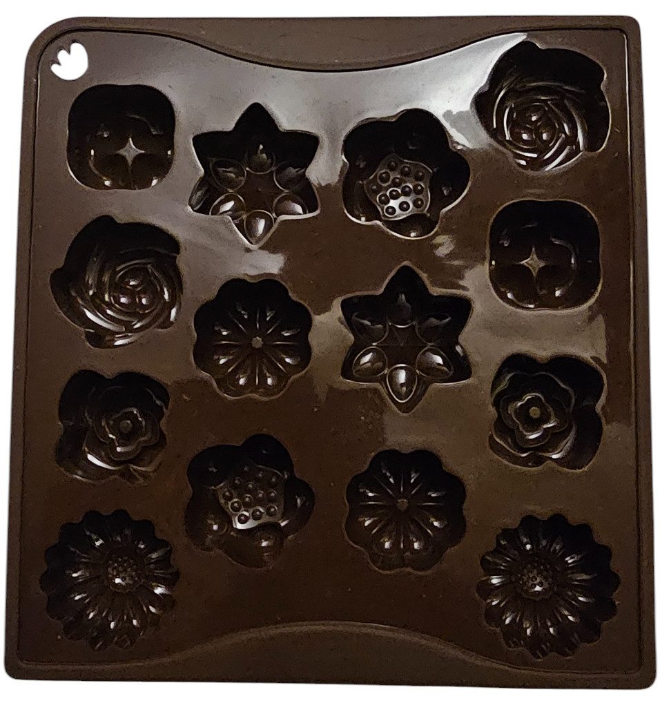 Kochblume Pralinenform Kochblume Silikonform für Pralinen, Eiswürfel oder ähnliches