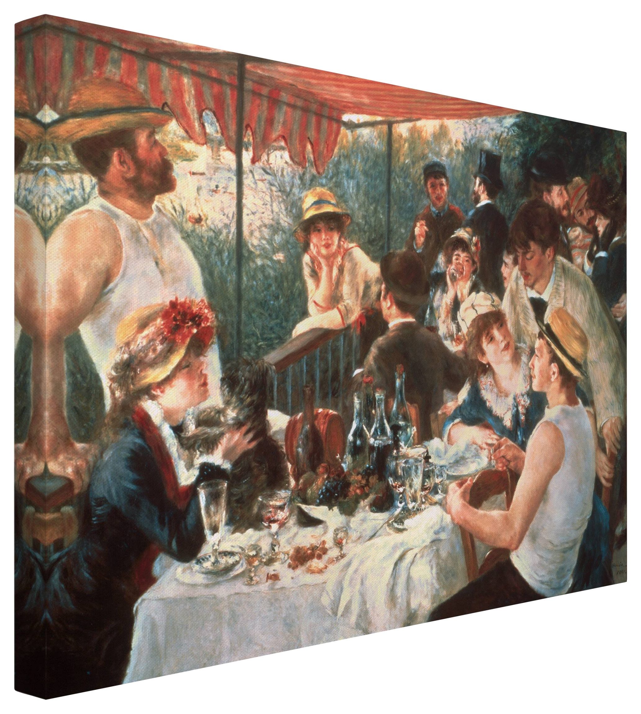 Bilderdepot24 Leinwandbild Kunstdruck Auguste Renoir Frühstück günstig online kaufen