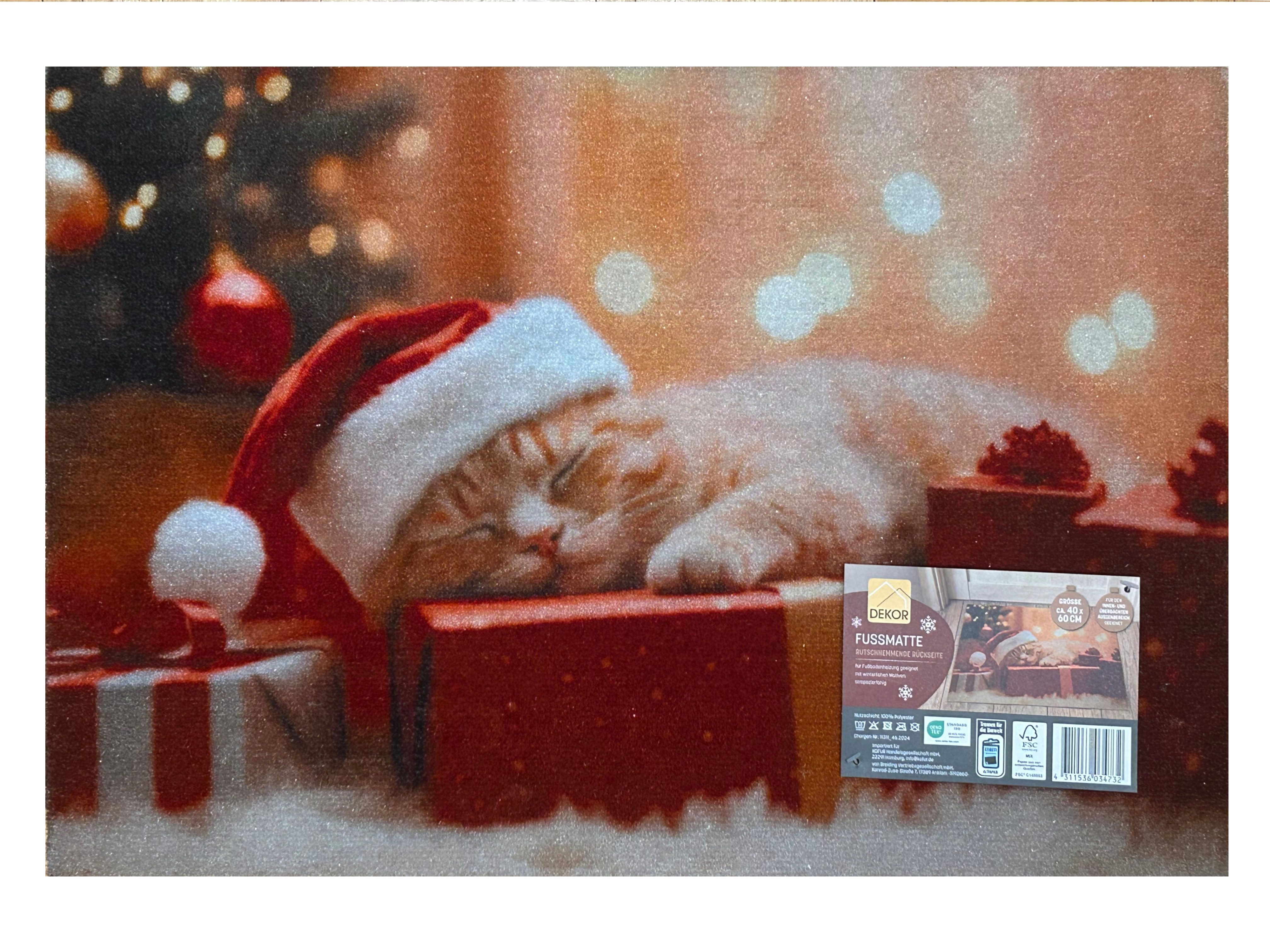 Kofur Handelsgesellschaft mbH Fußmatte Fussmatte Weihnachten Weihnachtsmoti günstig online kaufen