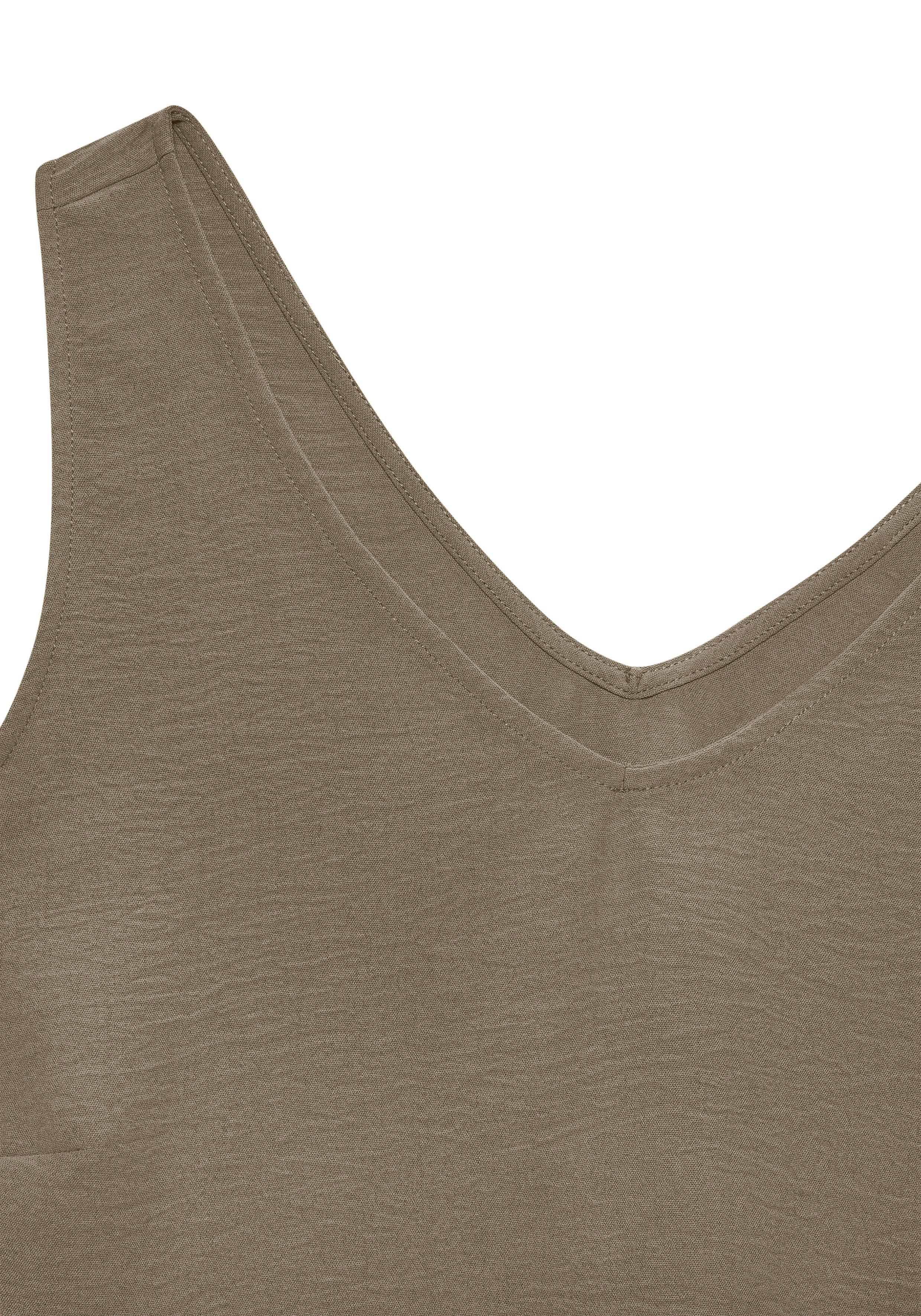 Vivance Blusentop mit V-Ausschnitt, Basic, Damentop