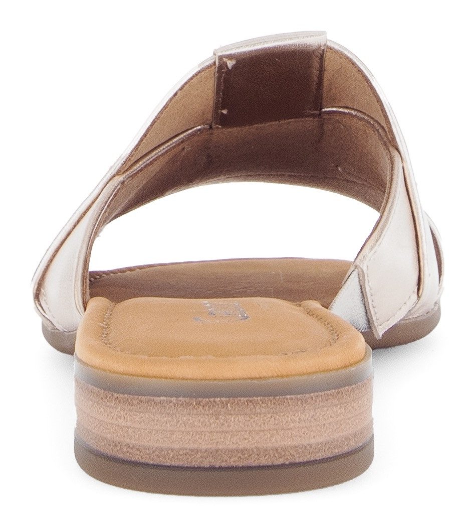 Gabor RHODOS Pantolette, Blockabsatz, Sommerschuh, Komfortschuh in Bequemwe günstig online kaufen