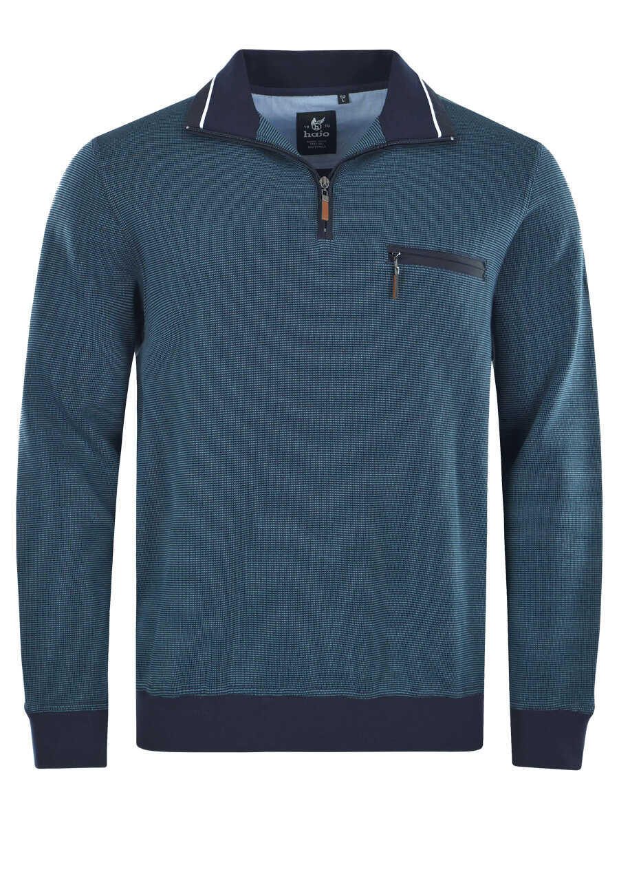 Hajo Sweatshirt 26222 in Pfauenaugeoptik günstig online kaufen