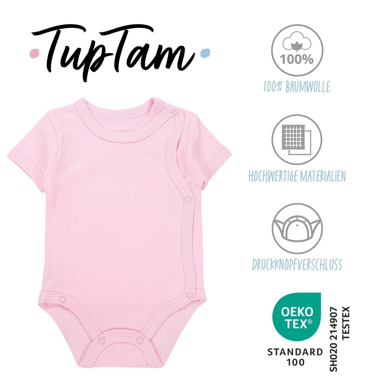 TupTam Kurzarmwickelbody TupTam Unisex Baby Kurzarm Wickelbody 5er Pack