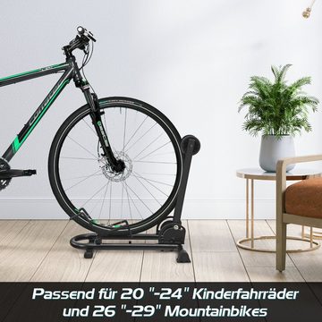 COSTWAY Fahrradständer, klappbar, Bodenparker für 20"-29" Fahrräder
