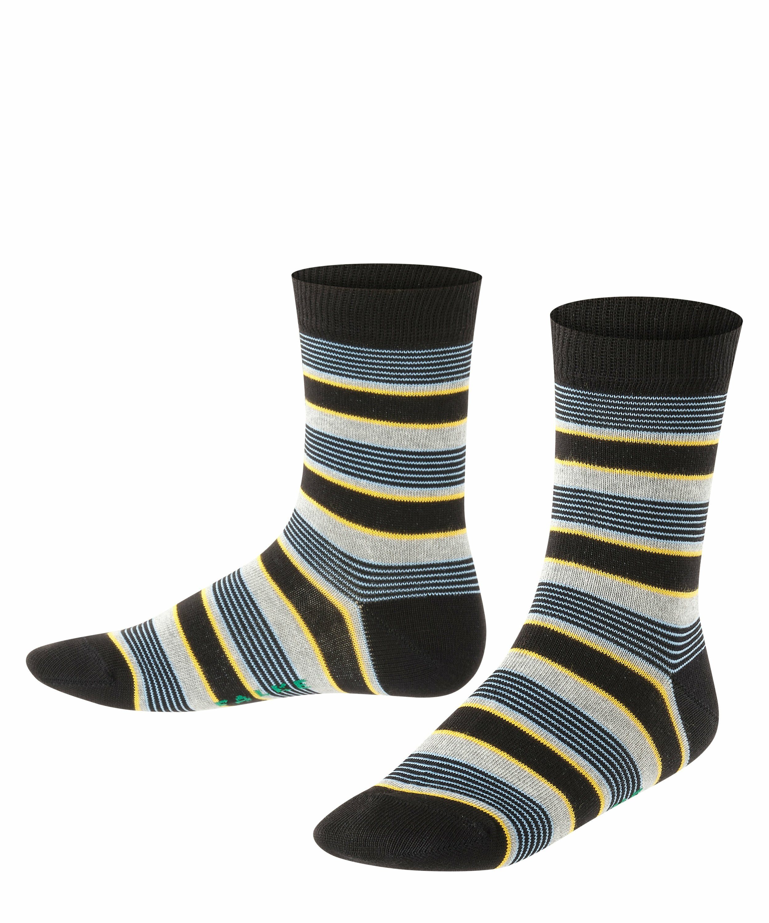 FALKE Socken »Mixed Stripe« (1-Paar) mit Baumwolle | OTTO