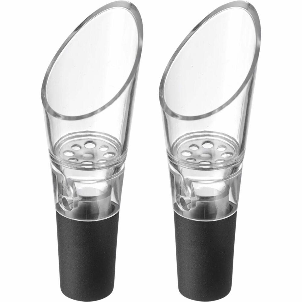 WESTMARK Flaschenausgießer Simo – hochwertige Weinausgießer mit Belüftung, spülmaschinengeeignet, rostfrei