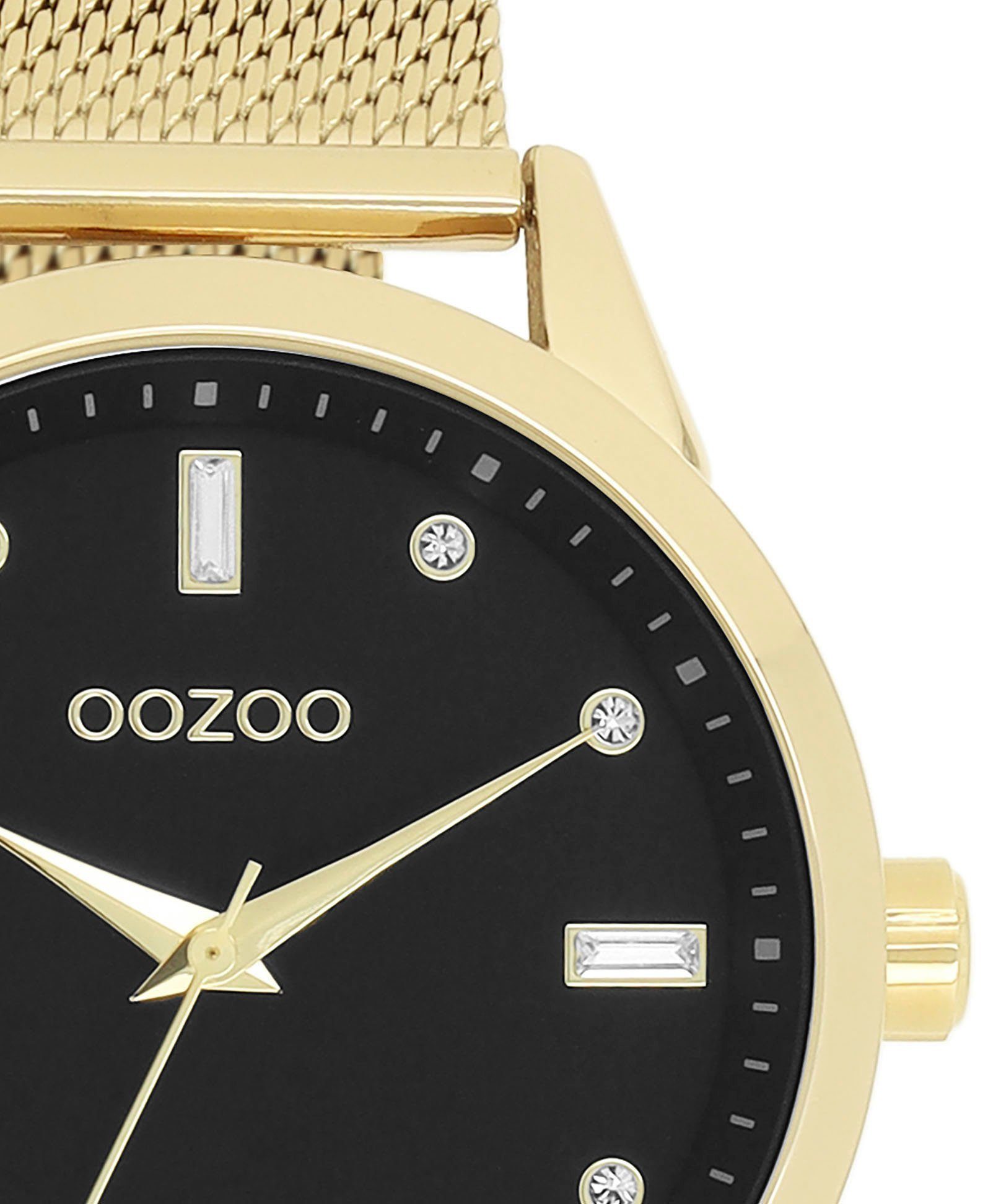 OOZOO Quarzuhr C11283, Armbanduhr, Damenuhr, Edelstahlarmband, günstig online kaufen