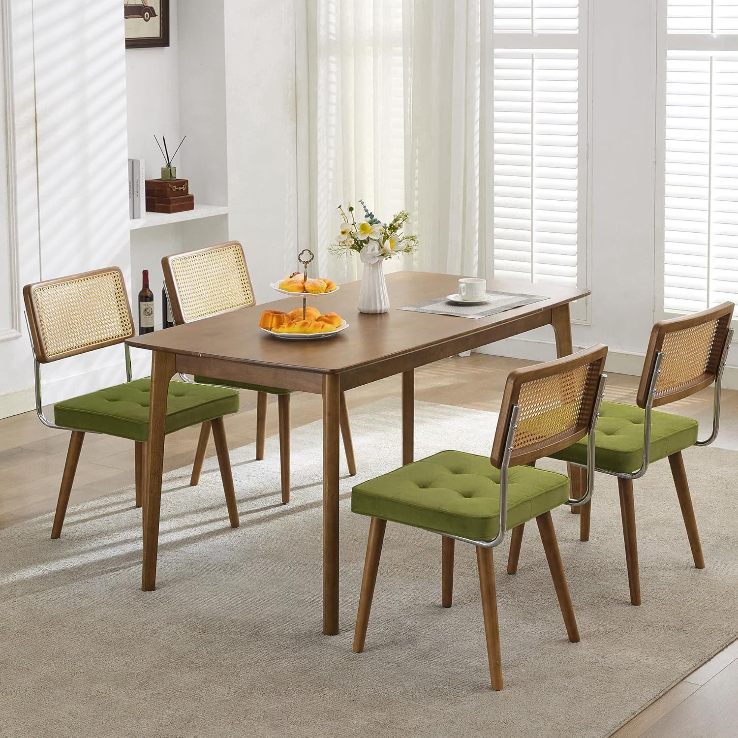 GarveeMore Esszimmerstuhl Moderne Boho Küchenstühle (4 St), (4/6 St)Rattans günstig online kaufen
