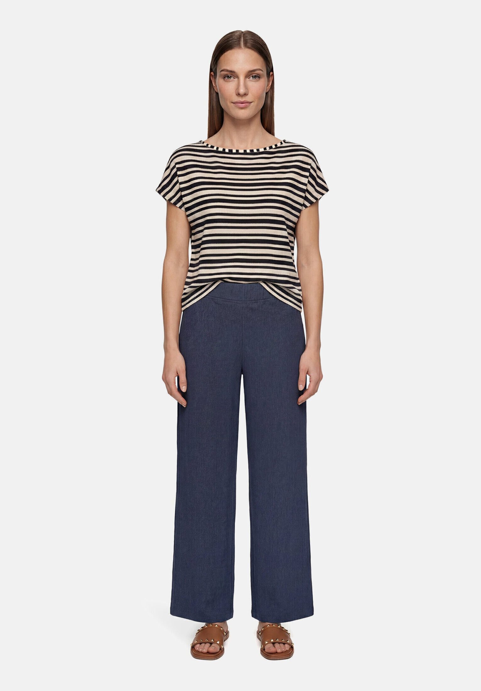 Betty Barclay Kurzarmshirt Damen mit U-Boot-Ausschnitt (1-tlg)