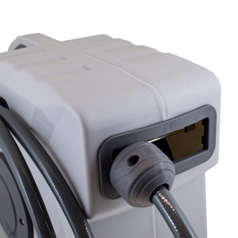 Bituxx Druckluftschlauch Trommel 20 Meter mit Automatik Aufroller, mit Automatik Aufroller – Bild 4 von 5