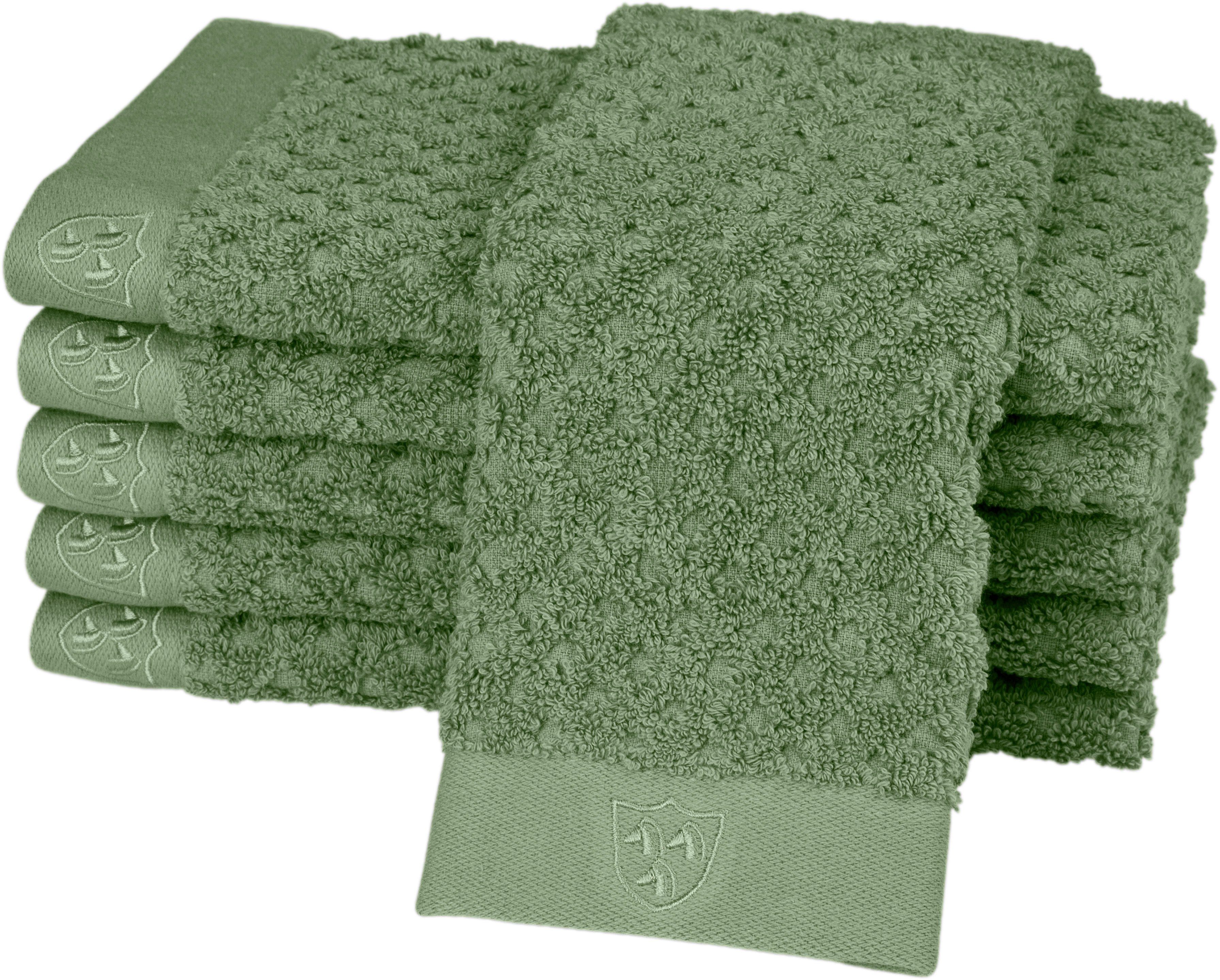 ROSS Gästehandtücher Harmony, Frottier (Packung, 6-St), 100 % Baumwolle, Ho günstig online kaufen