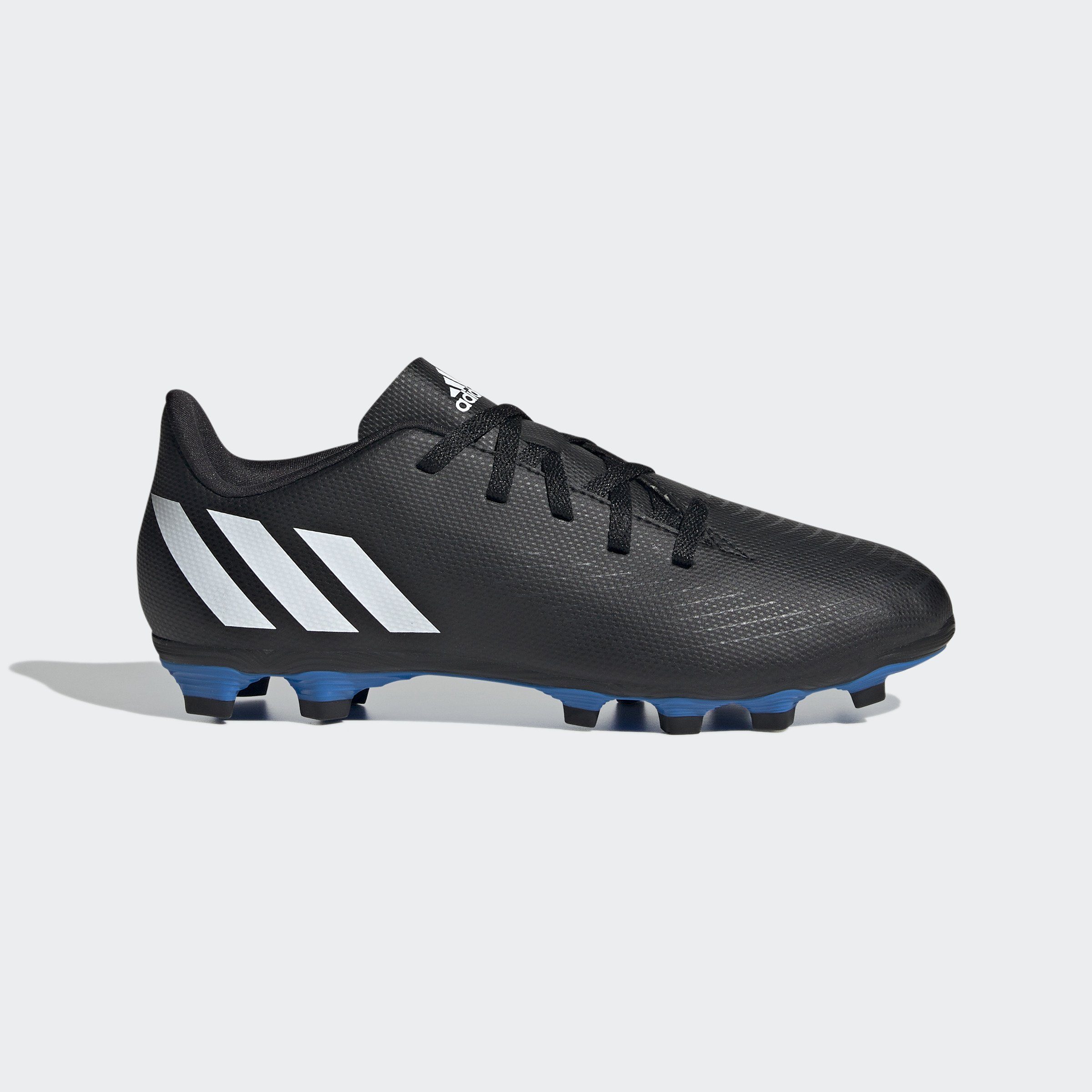 adidas Sportswear Fußballschuh FxG EDGE.4 PREDATOR weiss-schwarz-pink J,CBLACK/FTWWHT