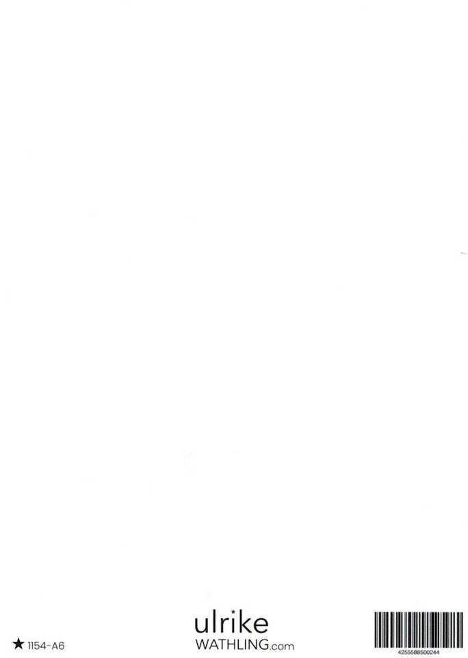 Thumbnail - Postkarte "U. Wathling: Eigentlich wollte ich ja putzen, aber ..."