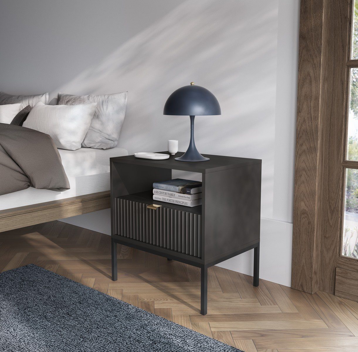 Compleo Nachttisch Nachtschrank NANCY, Nachttisch mit günstig online kaufen