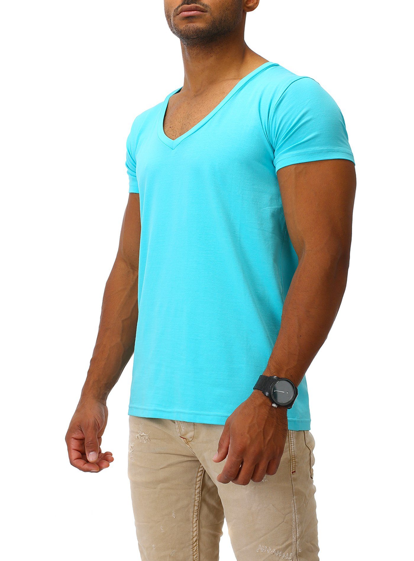 Joe Franks T-Shirt (1-tlg) mit tiefem günstig online kaufen