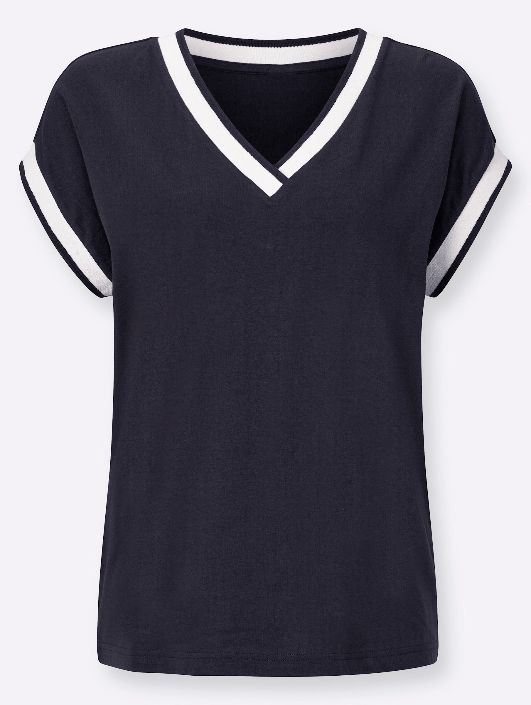 Sieh an! T-Shirt Kurzarm-Shirt Extra kurz