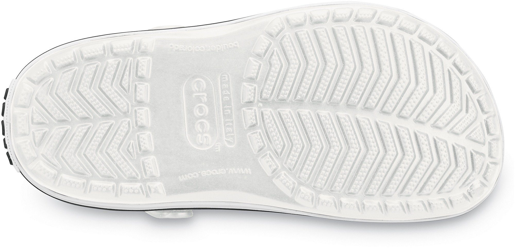 Crocs Crocband Clog Clog,Sommerschuh, Schlappen, Hausschuh mit zweifarbiger Laufsohle