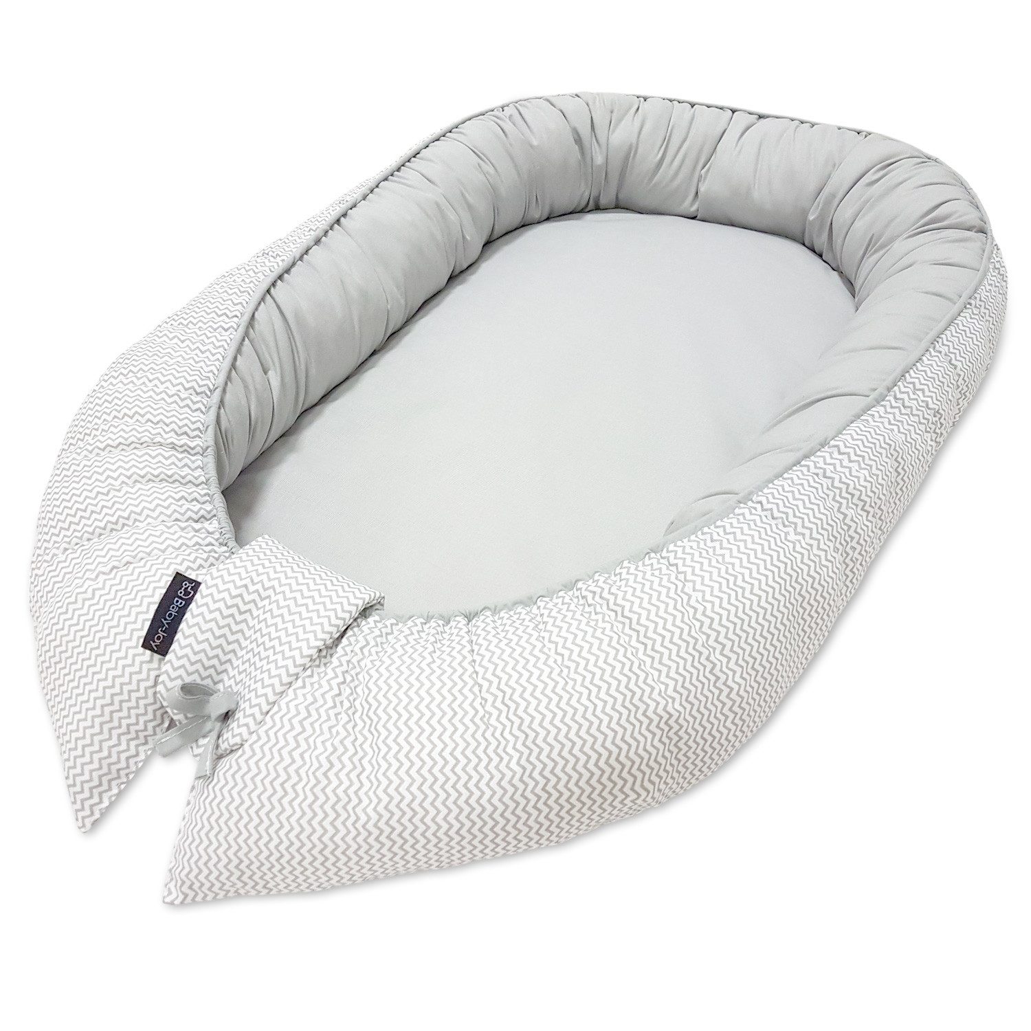Baby-Joy Babyschlafsack Babynest Kokon ZICK ZACK günstig online kaufen