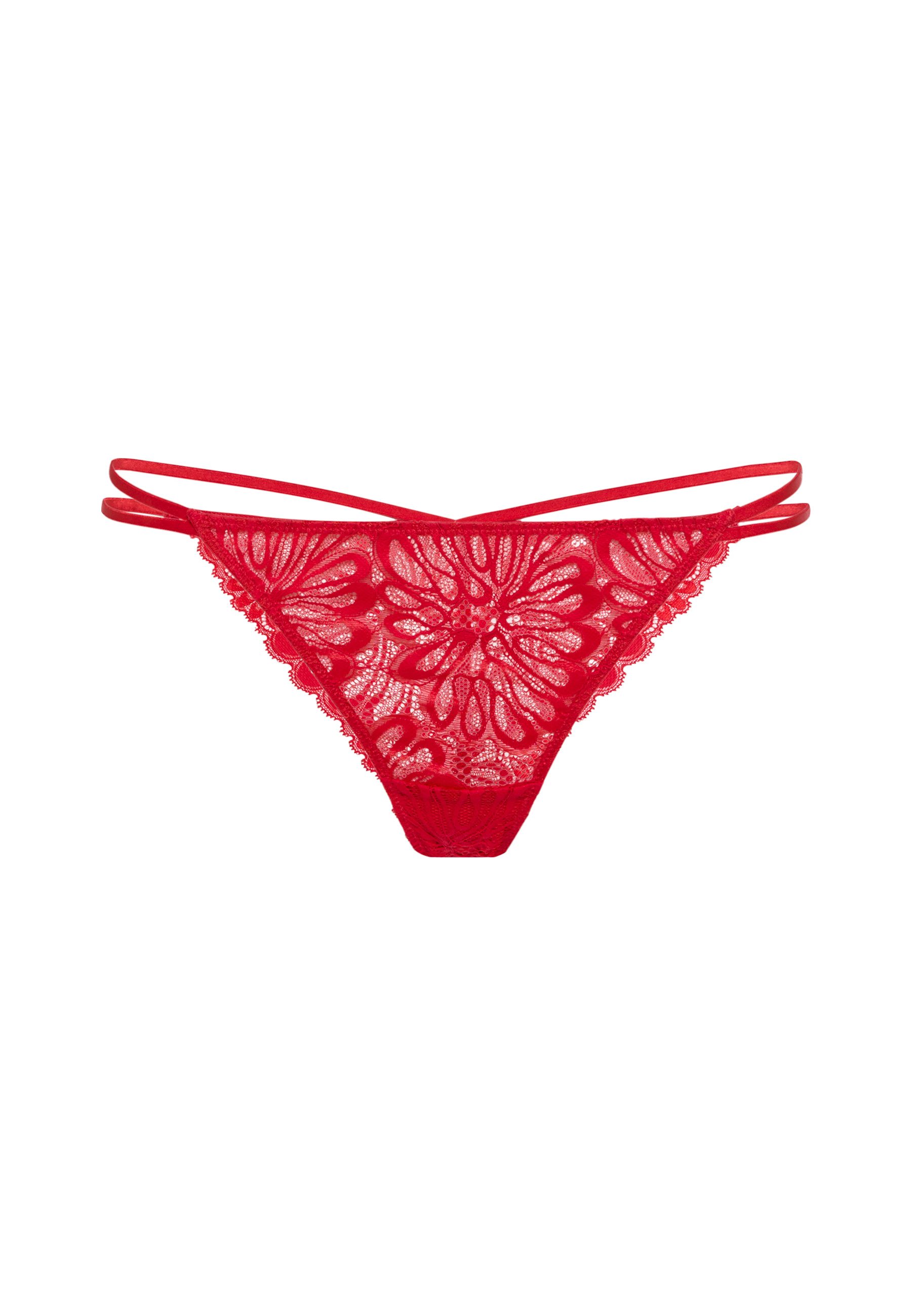 LSCN by LASCANA String (1-St) aus blättriger Spitze – Bild 2 von 5