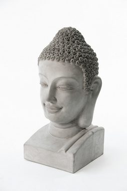Teramico Dekokugel Buddha Figur Beton, 100% Frostfest