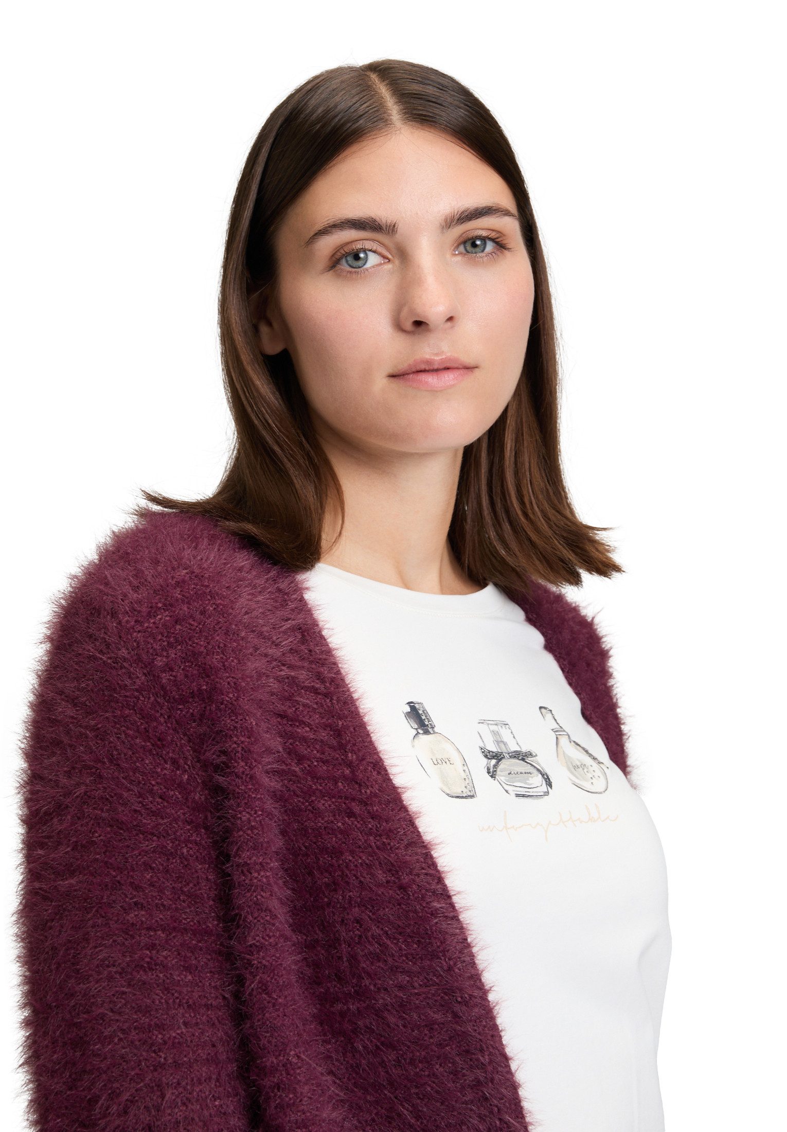 Betty&Co Strickjacke Damen ohne Verschluss (1-tlg)