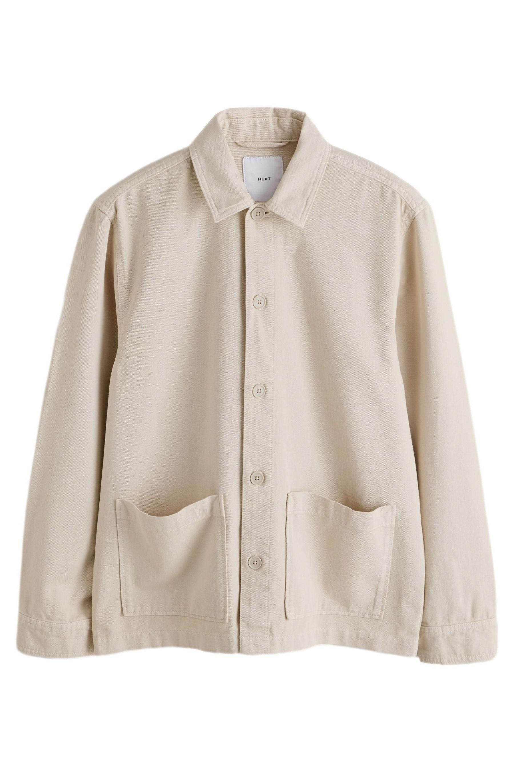Hemdjacke Hemdjacke mit Tasche am Saum
