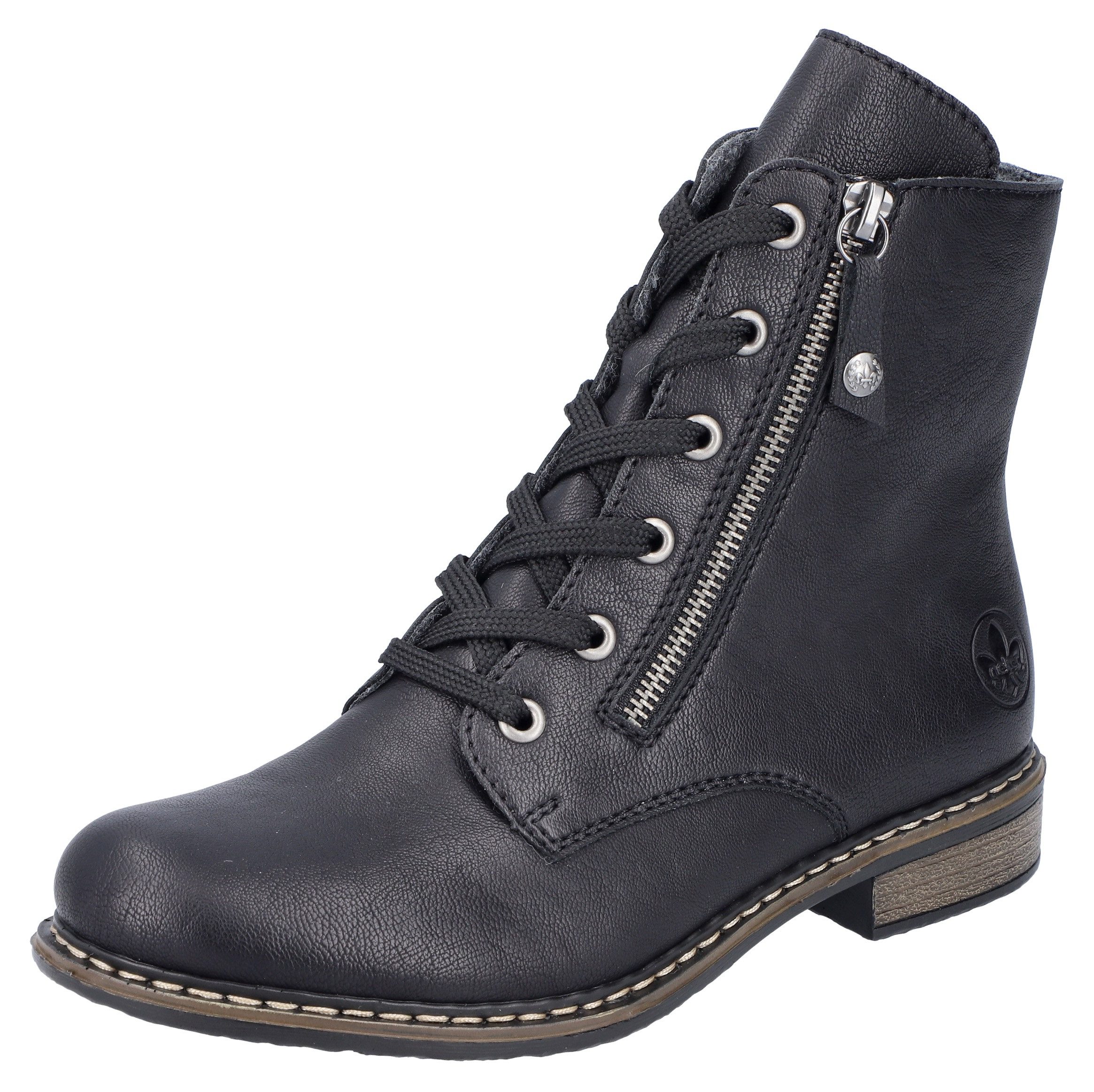 Rieker Stiefelette Schnürstiefelette, Schnürboots mit Reißverschluss günstig online kaufen