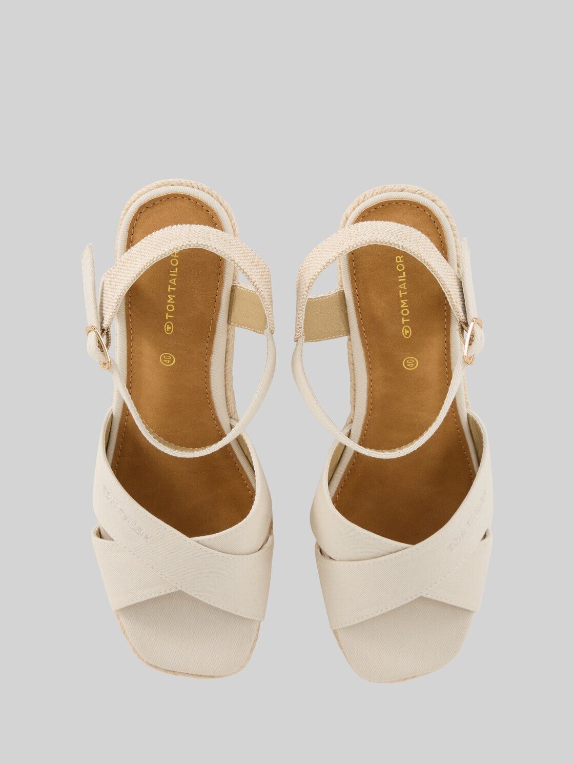 TOM TAILOR Shoes Licence Keilsandalette (1-tlg) Sandalen mit Keilabsatz
