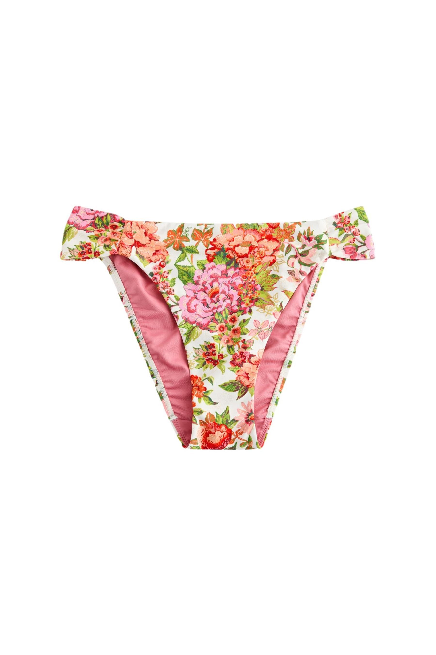 LAURA ASHLEY Badeanzug Laura Ashley Bikinihose mit hohem Bein, Lavington (1-St)