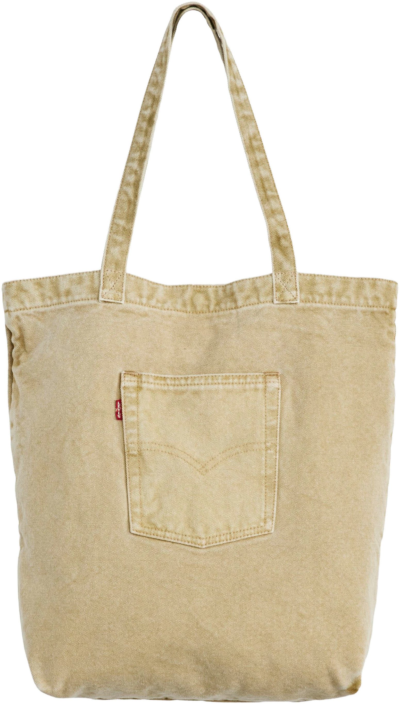 Levi's® Beuteltasche LEVI®S TOTE, aus Denim, mit Außentasche
