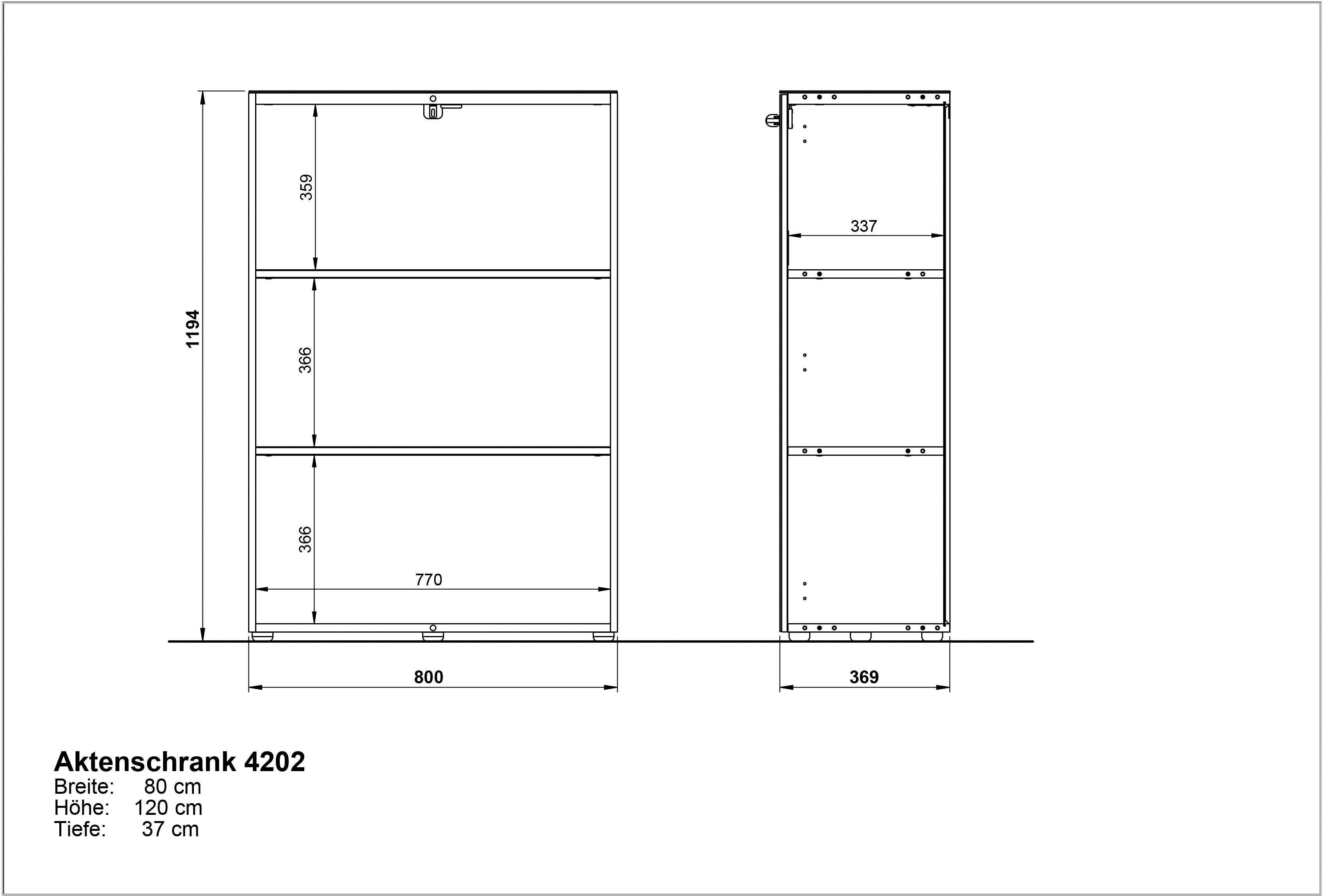 GERMANIA Büro-Set (Set, GW-Monteria, 2-St) eiche-weiß