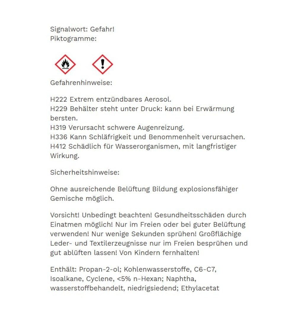 Pedag Rauleder Spray - Farb- & Imprägnierspray für Rauleder 250 ml Lederpflege