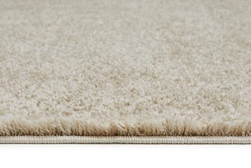 Hochflor-Teppich Chicago, Andiamo, rechteckig, Höhe: 40 mm, Uni Farben, weich & kuschelig, ideal im Wohnzimmer & Schlafzimmer