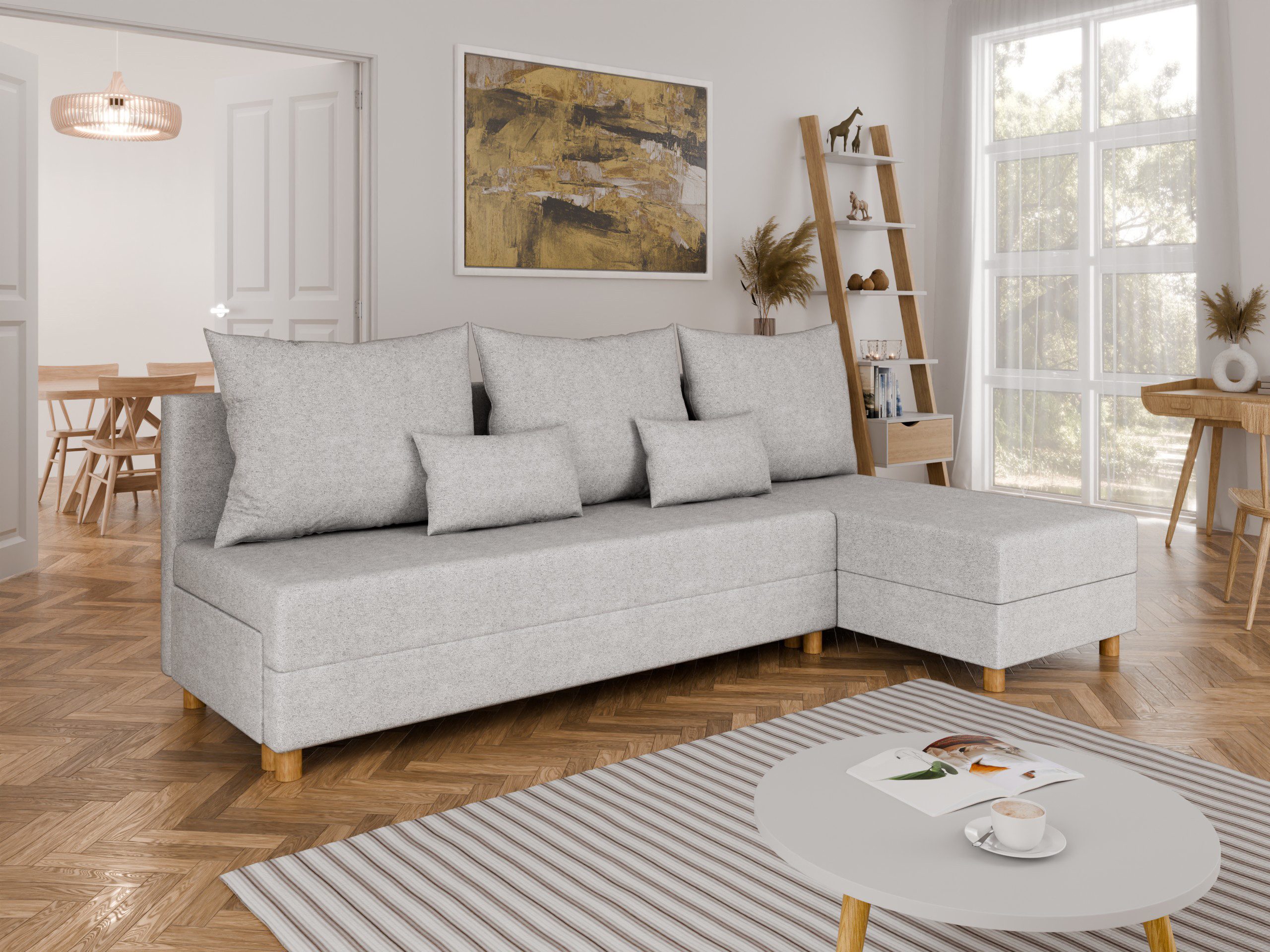 PANDA MÖBEL GmbH Ecksofa Ecksofa L-Form günstig online kaufen