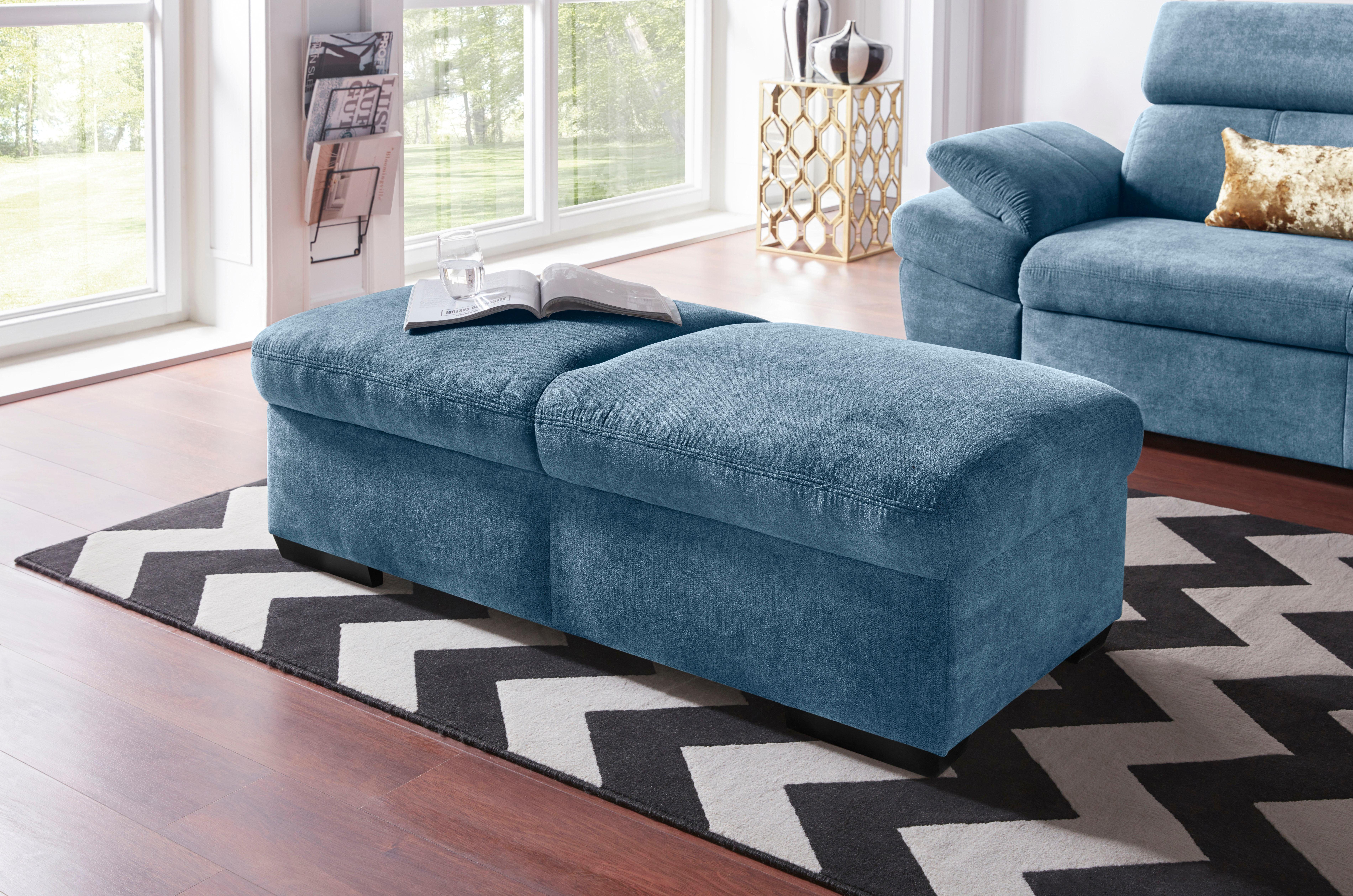 exxpo - sofa fashion Табуретки Salerno, Bankhocker mit tollem Sitzkomfort, zeitlos und elegant