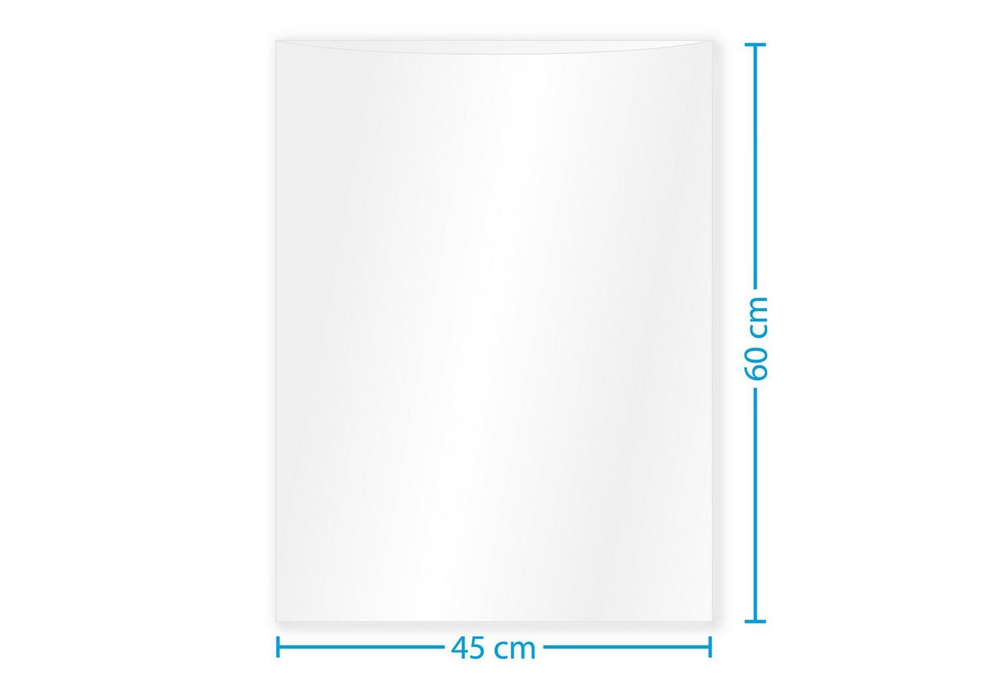 Thumbnail - KK Verpackungen Geschenkbox, 100 x Klarsichtbeutel Klarsichttüte 600x450 mm 35my Transparent 100%